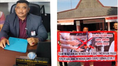 Dewan Penasihat Hukum CMI Siap Beri Bantuan Hukum Kepada Puluhan Wartawan yang Dilarang Meliput di KPUD Pemalang