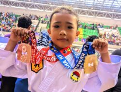 Panglima TNI Gelar Open Tournament Karate 2024, Arasely Salsabela Mulven Raih Juara II