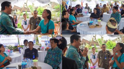 Pjs Bupati Sukra Negara Melayat ke Rumah Duka Camat Jembrana Agus Arianta