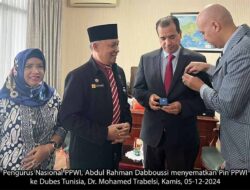 Dr. Mohamed Trabelsi: Kami Siap Bekerjasama dengan PPWI
