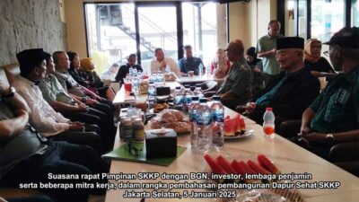 Dukung Program Makan Bergizi Gratis, SKKP Siap Bangun Ribuan Dapur Sehat di Seluruh Indonesia