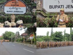 Pimpin Apel Rutin Awal Tahun, Sekda Jembrana Mengucapkan Selamat Tahun Baru 2025