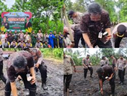 Dukung Swasembada Pangan Nasional,  Penanaman Jagung Serentak Satu Hektar di Jembrana