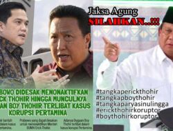 Munculnya Nama Boy Thohir di Kasus Korupsi Pertamina, Publik Desak Presiden Prabowo Non-aktifkan Menteri BUMN Erick Thohir