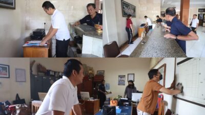 Turun Langsung Pimpin Jumat Bersih, Bupati Kembang: Kebersihan Lingkungan Tempat Kerja Tanggung Jawab Bersama