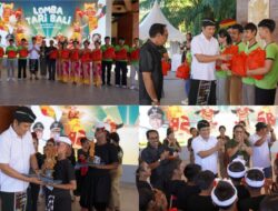 Bupati Kembang Sampaikan Apresiasi Atas Terselenggaranya Lomba Tari Bali se-Jembrana