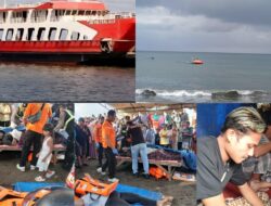 KMP Tunu Pratama Jaya Tenggelam di Selat Bali, Diduga Akibat Kebocoran di Ruang Mesin