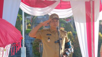 Pemkab Jembrana Gelar Apel Rutin, Bupati Kembang Beri Arahan kepada Jajaran ASN