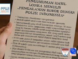 PPWI Umumkan Hasil Lomba Menulis “Pengalaman Buruk dengan Polisi Indonesia”