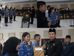 Bupati Kembang Lantik Pejabat Tinggi dan PNS Formasi Tahun 2024 di Aula  Jimbarwana