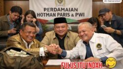 Sandiwaranya Rekonsiliasi Hotman Paris–PWI: Saat Hukum Kalah Oleh Kekuatan Tawar dan Panggung Elit