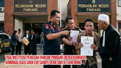 Kasus Kriminalisasi Warga Pinrang, PPWI Tuding Penegak Hukum Bersekongkol