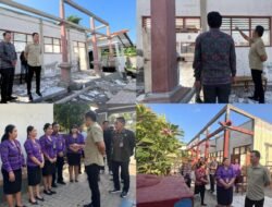 Pastikan Kualitas Bangunan SD di Jembrana, Bupati Kembang Turun Langsung Cek Lapangan