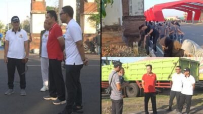 Pemkab Jembrana Rutin Gotong Royong, Bupati Kembang Dorong Optimalisasi Terminal Cargo Kaliakah