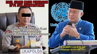 Dinilai Saling Lempar Tanggung Jawab Kasus Etik Penyidik, Ketum PPWI Bakal Laporkan Kapolda Sumsel ke Mabes Polri