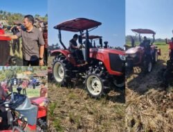 Dukung Ketahanan Pangan, Pemkab Jembrana Salurkan Bantuan Traktor Roda Empat ke Kelompok Tani