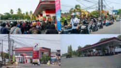 Bali Krisis BBM: Antrean SPBU Meluber ke Jalan, Aparat Gabungan Turun Tangan di Jembrana