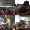 Kunker ke Yonif TP 928/BSY, Menhan Sjafrie Sjamsoeddin Santap Siang Bersama Prajurit dan Bupati Jembrana