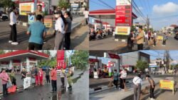 Pasca-Kelangkaan BBM, Pemkab Jembrana Gelar Gotong Royong Bersihkan Sampah di Area SPBU